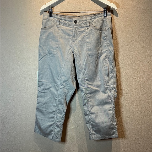 Kuhl Cabo Capri Pants Gray Women’s Size 8 - Picture 3 of 10